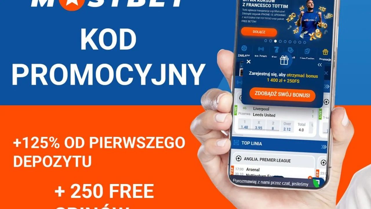 mostbet kod promocyjny